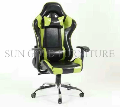 Moderne Mode, preiswert, heißer Verkauf, schöner Leder-Gaming-Stuhl, Rennstuhl (SZ-GCR006)